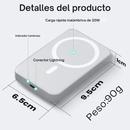 FastCharge – Batería Externa Magnética con Protección Contra Sobrecalentamiento + REGALO