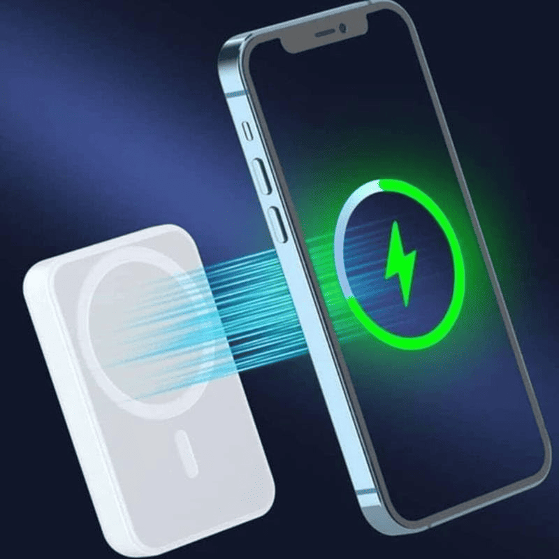 FastCharge – Batería Externa Magnética con Protección Contra Sobrecalentamiento + REGALO