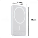 FastCharge – Batería Externa Magnética con Protección Contra Sobrecalentamiento + REGALO