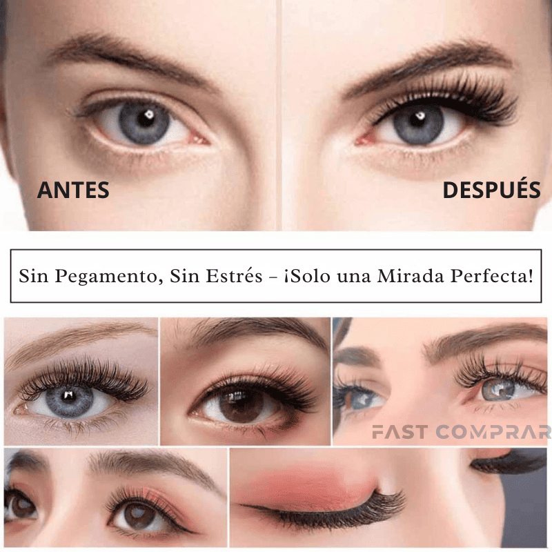 Pestañas Magnéticas Reutilizables SyncLashes + Aplicador GRATIS